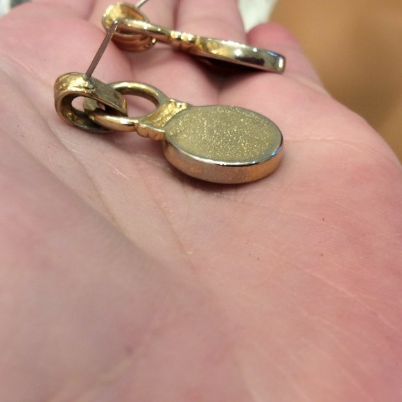 Vintage Old Coin Earrings - Picture 7 of 11